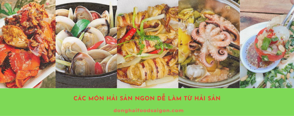 Hải sản không chỉ là nguồn dinh dưỡng quý giá mà còn là nguyên liệu tuyệt vời để chế biến những món ăn ngon miệng. Đối với những người yêu thích ẩm thực và đam mê nấu nướng, hải sản mang đến vô số ý tưởng sáng tạo. Dưới đây, chúng tôi xin giới thiệu một số món hải sản ngon dễ làm từ hải sản mà bạn có thể thử ngay tại nhà.