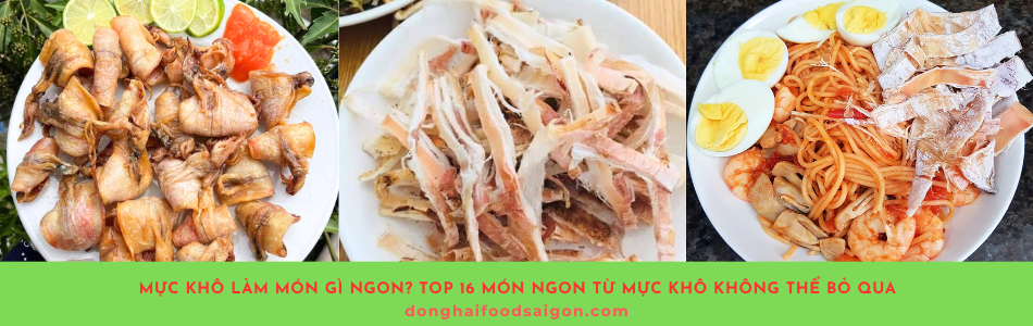 Mực khô là nguyên liệu dễ chế biến với nhiều món ăn ngon và độc đáo. Chỉ cần vài bước đơn giản, bạn đã có ngay những món ăn từ mực khô cho bữa cơm gia đình. Đừng ngần ngại thử ngay các công thức này để bữa ăn thêm phong phú và hấp dẫn nhé!