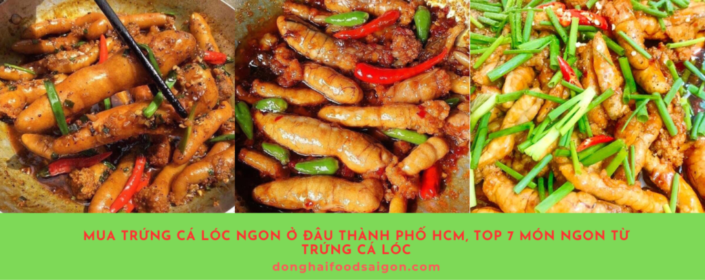 Trứng cá lóc có hình dạng nhỏ, tròn, màu vàng nhạt và được bao bọc bởi một lớp màng mỏng. Khi nấu chín, trứng có kết cấu mềm mại nhưng hơi dai và có vị béo ngậy đặc trưng, làm tăng hương vị cho các món ăn.