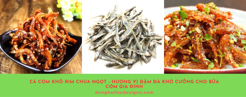 Món cá cơm khô rim chua ngọt với vị dai giòn từ cá khô, vị ngọt thanh từ đường, chua nhẹ từ chanh, và cay nồng của ớt chắc chắn sẽ khiến bất kỳ ai cũng phải mê mẩn. Thưởng thức cùng cơm nóng, kèm chút dưa leo và rau thơm sẽ tạo nên bữa cơm tuyệt vời. Hãy cùng khám phá cách làm món ăn này qua công thức dưới đây!