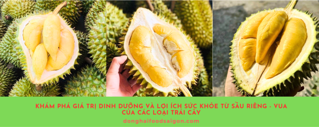 Sầu riêng không chỉ là một loại trái cây hấp dẫn mà còn mang lại nhiều lợi ích tuyệt vời cho sức khỏe. Tuy nhiên, để tận dụng tối đa giá trị dinh dưỡng của sầu riêng, bạn nên ăn một cách điều độ và kết hợp với chế độ ăn uống cân bằng.