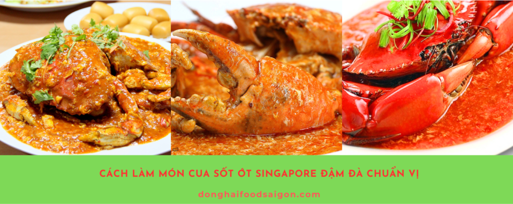 Ẩm thực Singapore luôn nổi tiếng với sự đa dạng và phong phú. Trong đó, cua sốt ớt Singapore là món ăn không thể bỏ qua, được yêu thích không chỉ tại đảo quốc mà còn trên toàn thế giới. Hương vị đậm đà, cay nồng kết hợp với thịt cua ngọt thơm khiến bất kỳ ai cũng khó lòng cưỡng lại. Hôm nay, hãy cùng tìm hiểu cách làm món cua sốt ớt Singapore ngay tại nhà nhé!