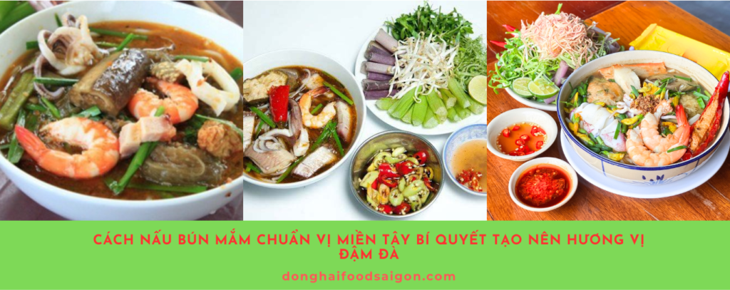 Bún mắm - món ăn dân dã nhưng đầy quyến rũ của miền Tây Nam Bộ, nổi tiếng với hương vị đậm đà khó quên. Không chỉ là món ăn truyền thống, bún mắm còn được yêu thích nhờ sự hòa quyện của nước dùng đậm vị, hải sản tươi ngon và rau sống thanh mát. Nếu bạn đang muốn tự tay chế biến món bún mắm ngon như người miền Tây chính gốc, hãy cùng khám phá công thức chi tiết dưới đây!