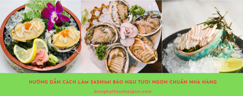 Bào ngư là một trong những loại hải sản cao cấp, giàu dinh dưỡng, thường xuất hiện trong các bữa ăn sang trọng. Một trong những cách chế biến đơn giản nhưng vẫn giữ được sự tươi ngon và giá trị dinh dưỡng của bào ngư chính là sashimi bào ngư. Hãy cùng khám phá cách làm món ăn hấp dẫn này tại nhà để chiêu đãi gia đình và bạn bè nhé!