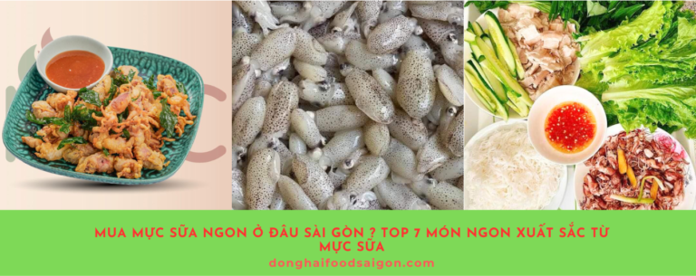 Mực sữa là một trong những loại hải sản được yêu thích nhờ hương vị thơm ngon và giá trị dinh dưỡng dồi dào. Với kích thước nhỏ nhắn và lớp sữa mực béo ngậy bên trong, mực sữa đã chinh phục khẩu vị của nhiều thực khách. Bài viết này sẽ cung cấp thông tin chi tiết về mực sữa và những lợi ích dinh dưỡng đáng kinh ngạc mà loại hải sản này mang lại.