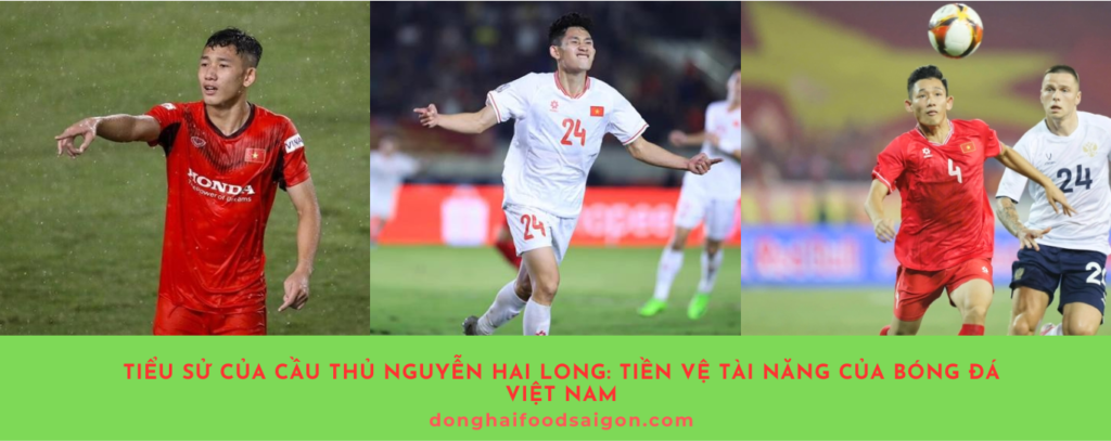 Nguyễn Hai Long, sinh ngày 27 tháng 8 năm 2000, là một trong những cầu thủ trẻ triển vọng của bóng đá Việt Nam. Hiện tại, anh đang thi đấu cho Câu lạc bộ Hà Nội ở vị trí tiền vệ trung tâm. Sở hữu lối chơi thông minh, kỹ thuật điêu luyện và bản lĩnh thi đấu, Hai Long đang dần khẳng định được tên tuổi của mình trong làng bóng đá Việt.