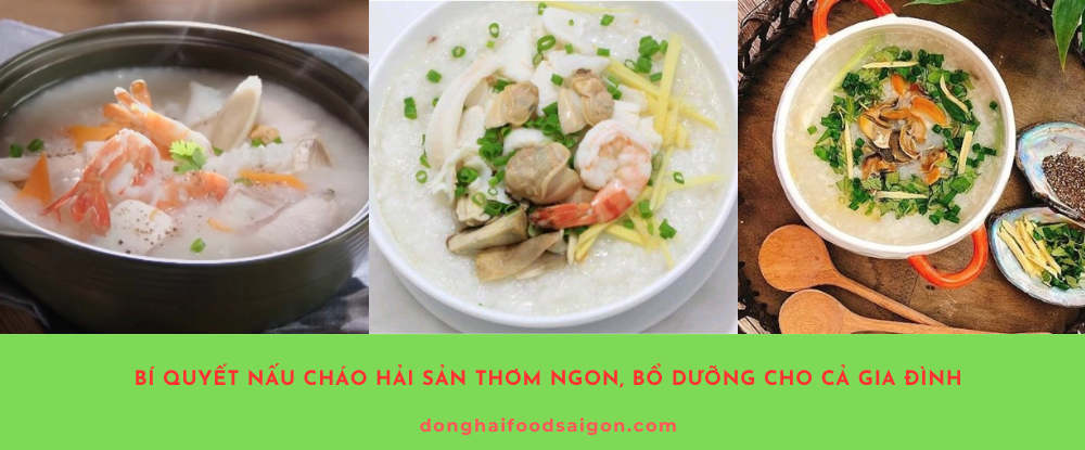 Cháo hải sản là món ăn giàu dinh dưỡng, phù hợp cho mọi lứa tuổi và các bữa ăn trong ngày. Với sự kết hợp hoàn hảo giữa hải sản tươi sống và các loại rau củ, món cháo không chỉ ngon miệng mà còn rất bổ dưỡng. Hãy cùng tìm hiểu cách nấu cháo hải sản đúng chuẩn để cả gia đình thưởng thức nhé!