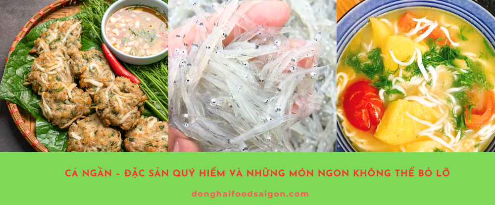 Cá ngần là loài cá nước ngọt hoặc nước lợ, có thân hình nhỏ nhắn, mềm mại như cọng bún, màu trắng sữa hoặc trong suốt. Nhờ đặc điểm không có xương cứng và mùi tanh ít, cá ngần trở thành nguyên liệu được nhiều người yêu thích.