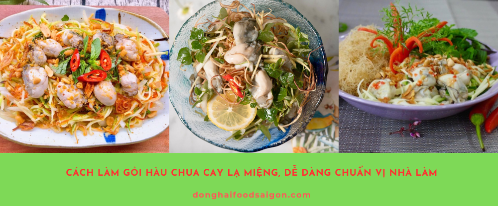 Hàu là thực phẩm giàu dinh dưỡng, chứa nhiều protein, chất béo tốt và khoáng chất như sắt, kẽm, đồng, magie. Đặc biệt, hàu sữa không chỉ tốt cho sức khỏe tim mạch, xương khớp mà còn hỗ trợ tăng cường hệ miễn dịch và cải thiện thị lực. Hãy cùng khám phá cách làm món gỏi hàu chua cay hấp dẫn ngay tại nhà với công thức đơn giản dưới đây!