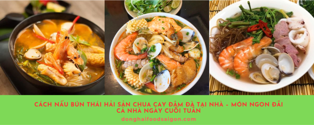 Nếu bạn đang tìm kiếm một món ăn ngon, dễ làm, lại có thể chiêu đãi cả nhà trong những ngày cuối tuần, bún Thái hải sản chua cay chắc chắn là lựa chọn tuyệt vời. Với sự hòa quyện giữa vị chua, cay đặc trưng cùng hải sản tươi ngon, món ăn này không chỉ thỏa mãn vị giác mà còn mang lại trải nghiệm ẩm thực đáng nhớ.