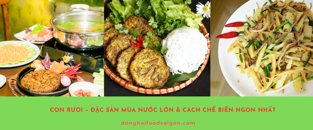 Con rươi (còn gọi là rồng đất) là một loài sinh vật thuộc họ giun đốt, sinh sống chủ yếu ở các vùng nước lợ, ven các con sông ở đồng bằng Bắc Bộ. Chúng thường ẩn sâu trong lớp bùn đất và chỉ xuất hiện vào một số thời điểm nhất định trong năm, đặc biệt là khoảng tháng 9, 10, 11 âm lịch.