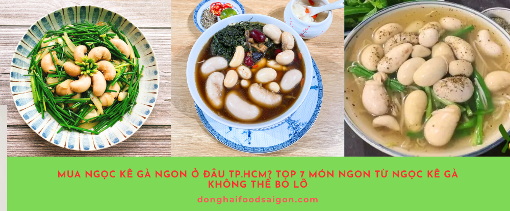 Ngọc kê gà là một nguyên liệu độc đáo và giàu dinh dưỡng, thường được săn đón bởi các tín đồ ẩm thực sành ăn. Không chỉ nổi bật với hương vị bùi béo, ngọc kê gà còn chứa nhiều dưỡng chất quan trọng, đặc biệt là testosterone – yếu tố giúp tăng cường sinh lực phái mạnh. Nếu bạn đang tìm kiếm địa chỉ mua ngọc kê gà ngon tại TP.HCM và muốn khám phá các món ngon từ ngọc kê, bài viết này sẽ mang đến cho bạn những thông tin hữu ích nhất.