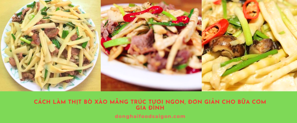 Thịt bò xào măng trúc là món ăn vừa đơn giản, nhanh gọn nhưng lại cực kỳ đưa cơm. Với công thức trên, bạn có thể tự tay làm món ăn này ngay tại nhà để cả gia đình cùng thưởng thức. Hãy lưu lại công thức và thử ngay hôm nay nhé!