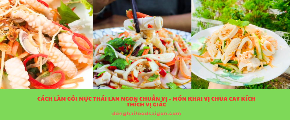 Gỏi mực kiểu Thái không chỉ là món khai vị đơn thuần mà còn là biểu tượng của sự tinh tế trong ẩm thực Thái Lan – nơi mọi hương vị đều được cân bằng hoàn hảo. Với công thức dễ làm tại nhà, bạn hoàn toàn có thể chiêu đãi gia đình bằng món ăn hấp dẫn, đẹp mắt này.