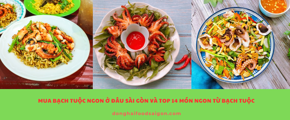 Bạch tuộc – một trong những nguyên liệu hải sản hấp dẫn bậc nhất, không chỉ ngon mà còn chứa nhiều giá trị dinh dưỡng. Với độ dai giòn đặc trưng, bạch tuộc có thể chế biến thành rất nhiều món ăn từ đơn giản đến cầu kỳ, phù hợp cho bữa cơm gia đình hay những buổi tiệc ấm cúng. Vậy bạch tuộc làm món gì ngon? Hãy cùng khám phá top 11 món ngon từ bạch tuộc khiến ai cũng phải “phát thèm”.