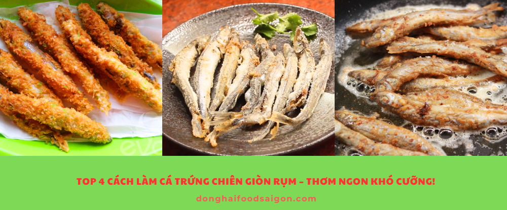 Cá trứng chiên giòn là món ngon dễ làm, nguyên liệu đơn giản nhưng có thể biến tấu thành nhiều hương vị đặc sắc. Dù là chấm mắm me, sốt cà chua hay phủ bơ tỏi, mỗi cách đều mang lại trải nghiệm ẩm thực thú vị riêng.