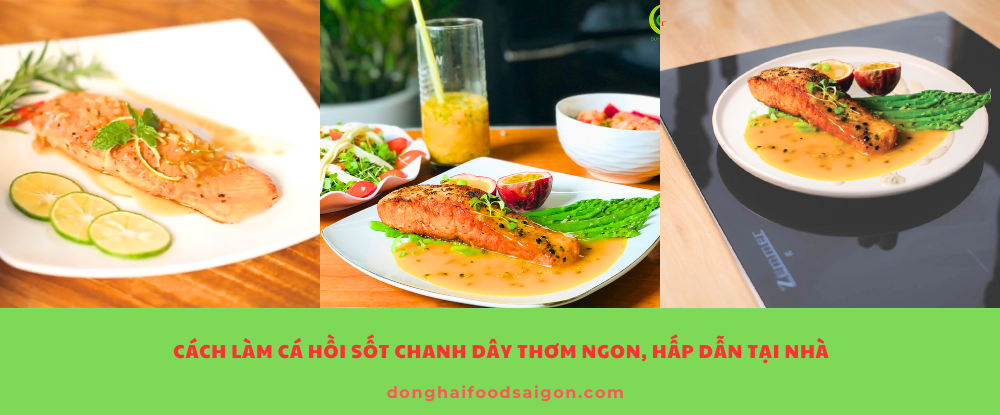 Cá hồi sốt chanh dây là món ăn mang hương vị độc đáo, kết hợp giữa vị béo ngậy của cá hồi và vị chua ngọt đặc trưng từ nước sốt chanh dây. Không chỉ đẹp mắt và dễ ăn, món này còn rất giàu dinh dưỡng, phù hợp cho cả bữa ăn gia đình lẫn những bữa tiệc cuối tuần. Hãy cùng khám phá cách chế biến món cá hồi sốt chanh dây đơn giản tại nhà nhưng vẫn đủ để chinh phục bất kỳ thực khách nào.