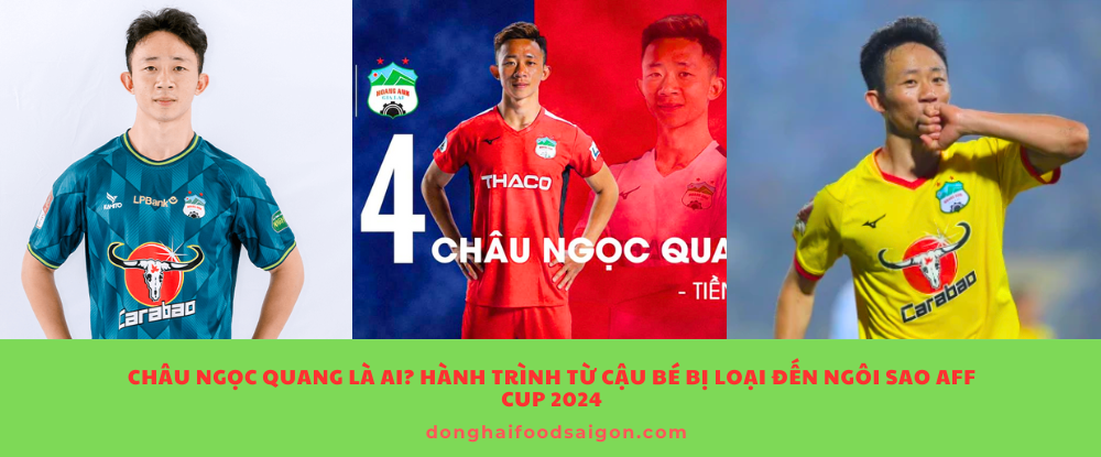 Châu Ngọc Quang không phải là cái tên nổi đình nổi đám ngay từ đầu, nhưng chính sự bền bỉ, chuyên nghiệp và tinh thần cầu tiến đã giúp anh từng bước khẳng định giá trị. Từ một cậu bé bị loại khỏi học viện đến cầu thủ vô địch AFF Cup 2024, hành trình của anh là minh chứng sống động cho sức mạnh của niềm tin và nỗ lực.