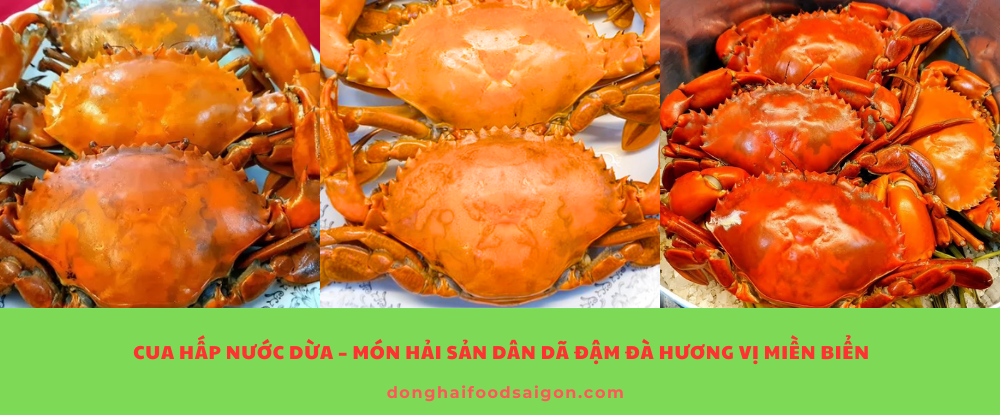 Cua hấp nước dừa không chỉ đơn giản là một món ăn – đó là sự giao thoa tinh tế giữa hương vị ngọt thanh của dừa tươi và vị mặn mòi đặc trưng của cua biển. Khác với các món cầu kỳ cần nhiều gia vị, món này giữ trọn hương vị tự nhiên của nguyên liệu. Đây cũng là lý do khiến món cua hấp nước dừa trở thành lựa chọn yêu thích trong các bữa cơm gia đình ở miền Trung và miền Nam Việt Nam.