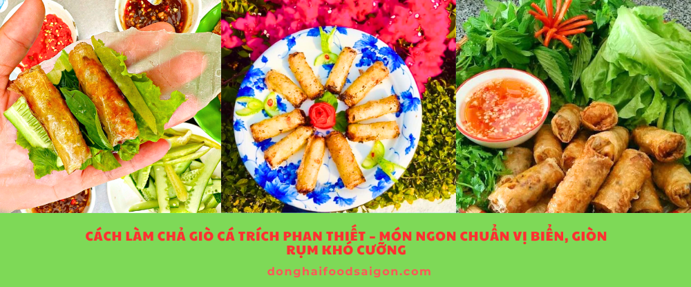 Chả giò cá trích là một món ăn dân dã nhưng vô cùng hấp dẫn của người dân Phan Thiết. Không chỉ là sự kết hợp hài hòa giữa vị ngọt tự nhiên của cá tươi và rau củ, món ăn này còn ghi điểm bởi lớp vỏ giòn rụm vàng ươm cùng mùi thơm quyến rũ khi vừa chiên xong. Nếu bạn đang tìm cách làm chả giò cá trích ngon chuẩn vị miền biển, bài viết này là dành cho bạn.