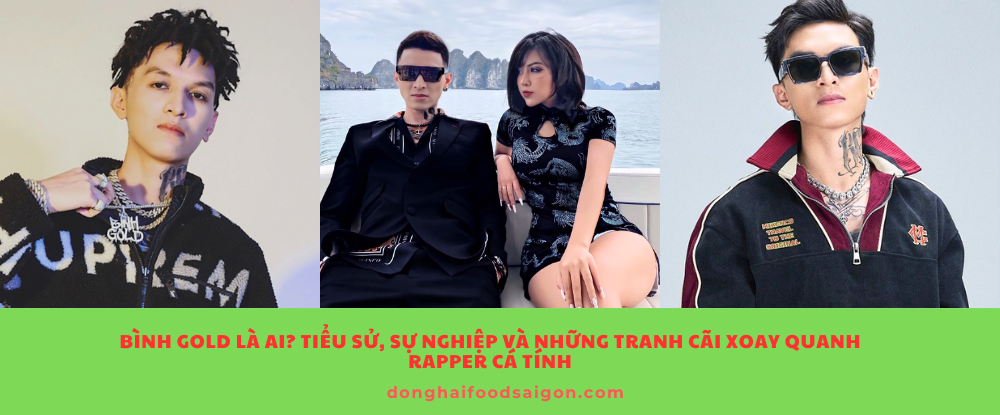 Bình Gold – cái tên gây nhiều tranh cãi trong giới rap Việt – không chỉ nổi bật bởi phong cách âm nhạc độc đáo mà còn bởi hàng loạt lùm xùm liên quan đến ca từ, hình ảnh và phát ngôn trên mạng xã hội. Dù từng phải ẩn loạt MV có hàng chục triệu view, nhưng nam rapper vẫn giữ vững cá tính và trở lại mạnh mẽ với những sản phẩm âm nhạc mới trong năm 2024–2025.