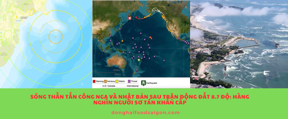 Trận động đất mạnh 8,7 độ richter tại Kamchatka đã kéo theo sóng thần nghiêm trọng, gây ảnh hưởng đến cả Nga và Nhật Bản. Với các con sóng cao tới 4m và loạt dư chấn mạnh liên tiếp, nguy cơ thiệt hại vẫn chưa được loại trừ hoàn toàn. Chính quyền hai nước đã nhanh chóng triển khai biện pháp sơ tán hàng nghìn người, trong đó có cả nhân viên tại nhà máy điện hạt nhân Fukushima – nơi từng xảy ra thảm họa lịch sử năm 2011.
