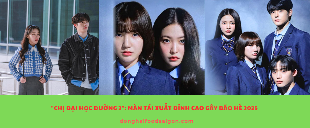 “Chị Đại Học Đường” – bộ phim học đường Hàn Quốc từng gây sốt – đã chính thức trở lại với mùa 2 và phát sóng độc quyền trên nền tảng TV360 vào mỗi thứ Năm, thứ Sáu hàng tuần. Phần tiếp theo này không chỉ tiếp nối những bí ẩn còn dang dở mà còn đưa khán giả vào một thế giới học đường khốc liệt hơn, sâu sắc hơn và đầy những cú twist bất ngờ.