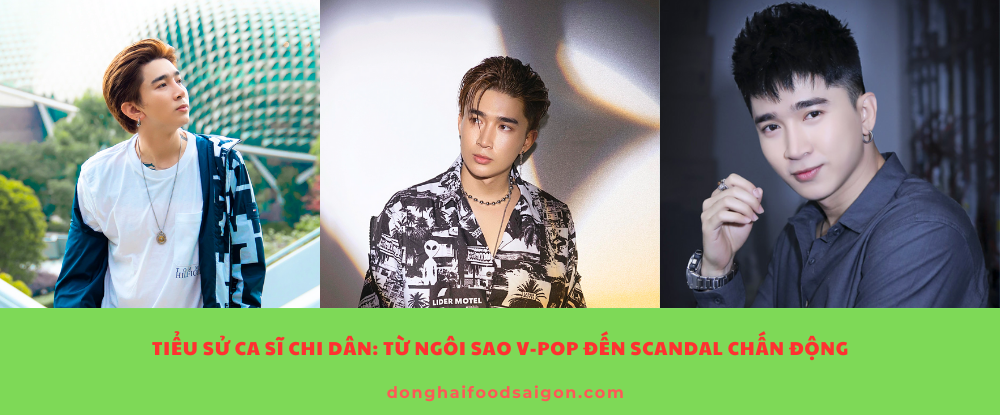 Tiểu sử ca sĩ Chi Dân: Từ ngôi sao V-Pop đến scandal chấn động