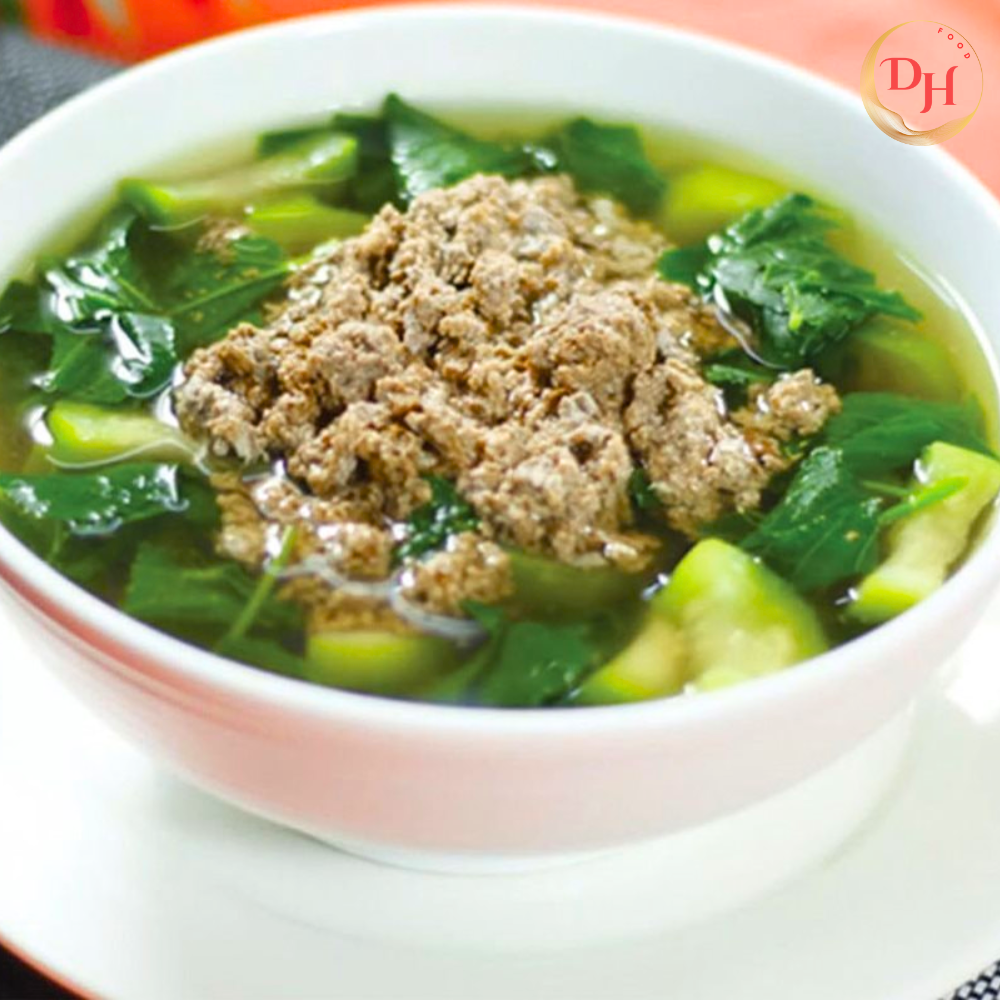 Cách Nấu Canh Mồng Tơi Cua Đồng Xay