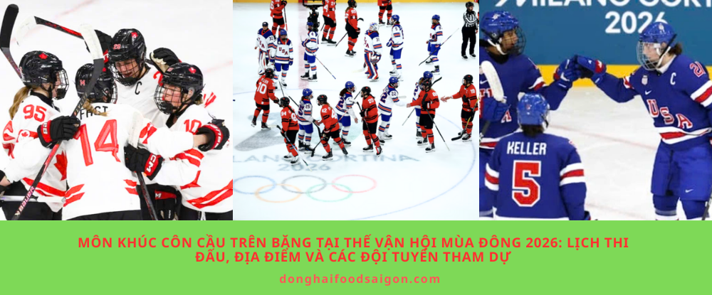 Môn Khúc Côn Cầu Trên Băng Tại Thế Vận Hội Mùa Đông 2026: Lịch Thi Đấu, Địa Điểm Và Các Đội Tuyển Tham Dự