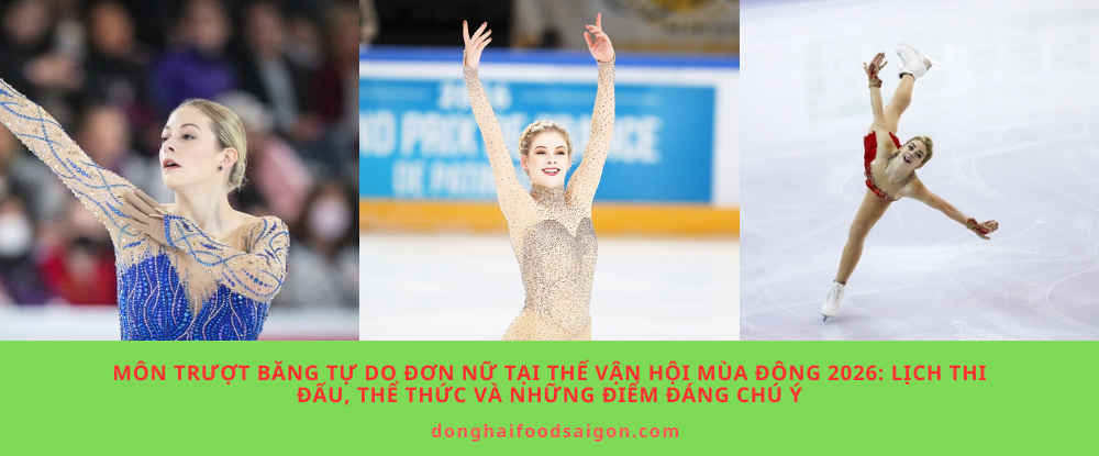 môn trượt băng tự do đơn nữ tại thế vận hội mùa đông 2026