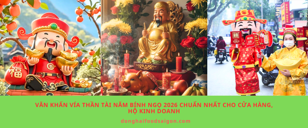 Văn khấn Vía Thần Tài năm Bính Ngọ 2026 chuẩn cho cửa hàng, hộ kinh doanh buôn bán
