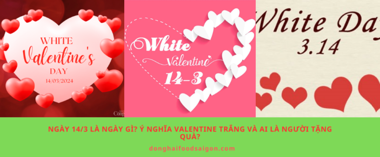 Ngày 14/3 là ngày gì? Ý nghĩa Valentine Trắng và ai là người tặng quà?