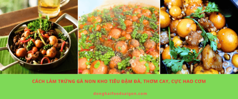 Cách làm trứng gà non kho tiêu đậm đà, thơm cay, cực hao cơm