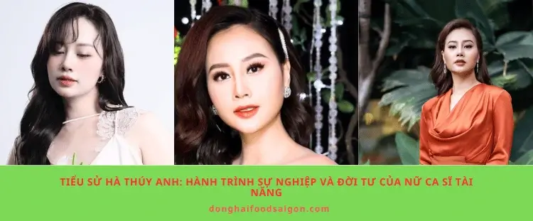 Tiểu sử Hà Thúy Anh: Hành trình sự nghiệp và đời tư của nữ ca sĩ tài năng