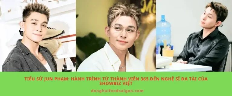Tiểu sử Jun Phạm: Hành trình từ thành viên 365 đến nghệ sĩ đa tài của showbiz Việt