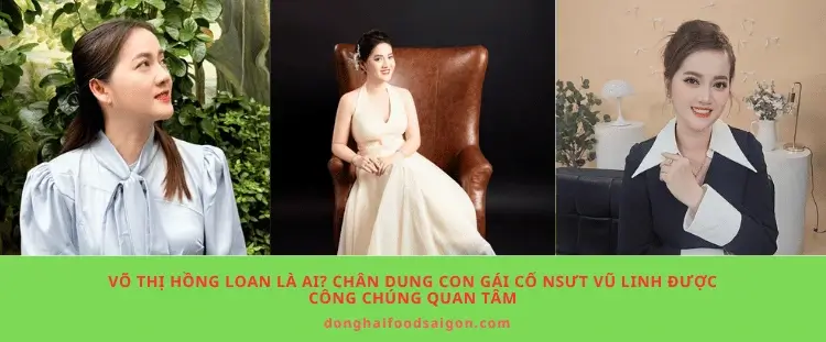 Võ Thị Hồng Loan là ai? Chân dung con gái cố NSƯT Vũ Linh được công chúng quan tâm